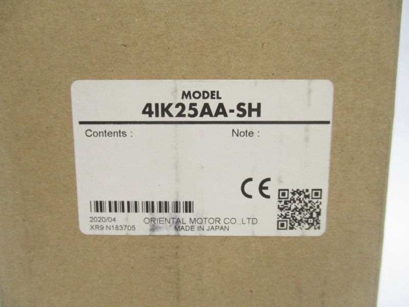 ORIENTAL MOTOR 4IK25AA-SH 230V 0.23A NSMP