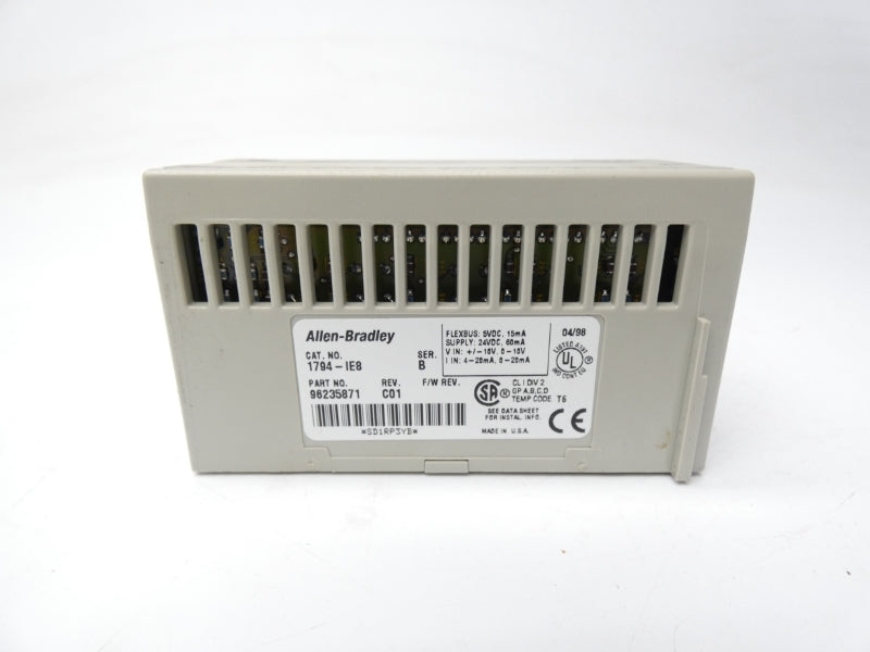 ALLEN BRADLEY 1794-IE8 SER. B REV. C01 24VDC UNMP