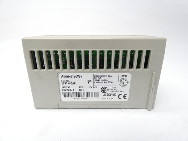ALLEN BRADLEY 1794-OA8 SER. A REV. B01 120VAC 4.0A UNMP