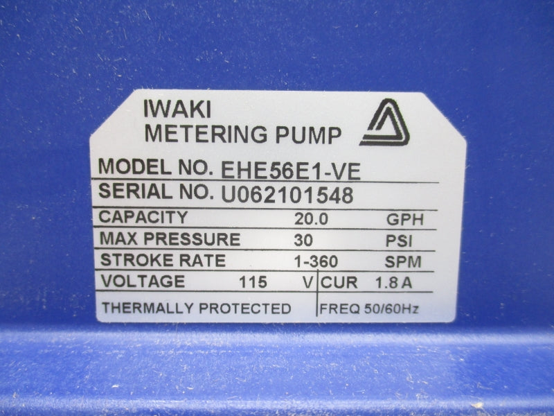 WALCHEM EHE56E1-VE 115V 1.8A 30PSI NSMP