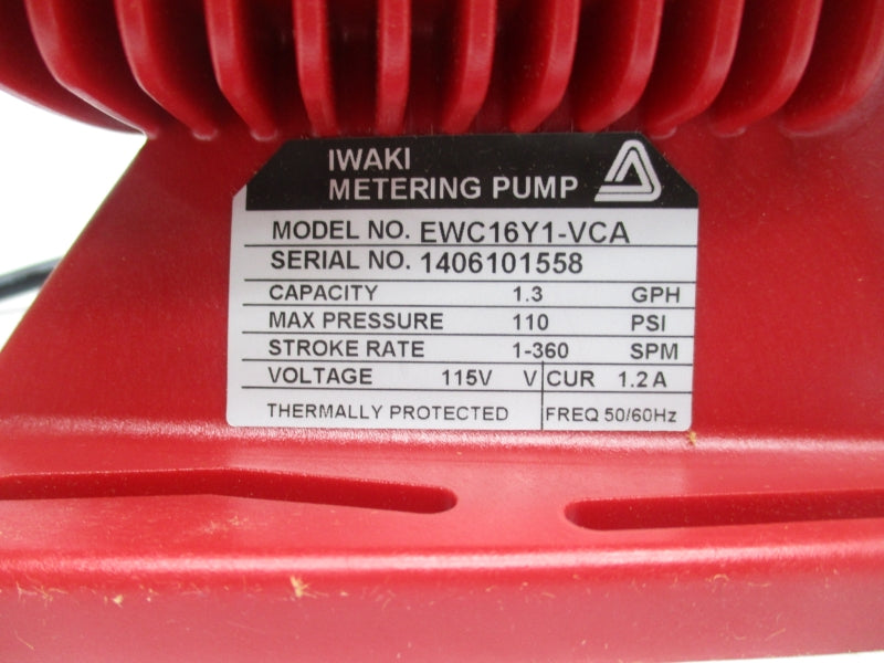 WALCHEM EWC16Y1-VCA 115V 1.2A 110PSI NSMP