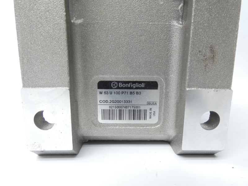 BONFIGLIOLI W63U100P71B5B3 NSNP
