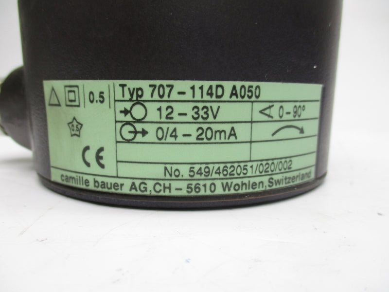 CAMILLE BAUER 707-114D-A050 12-33V NSMP