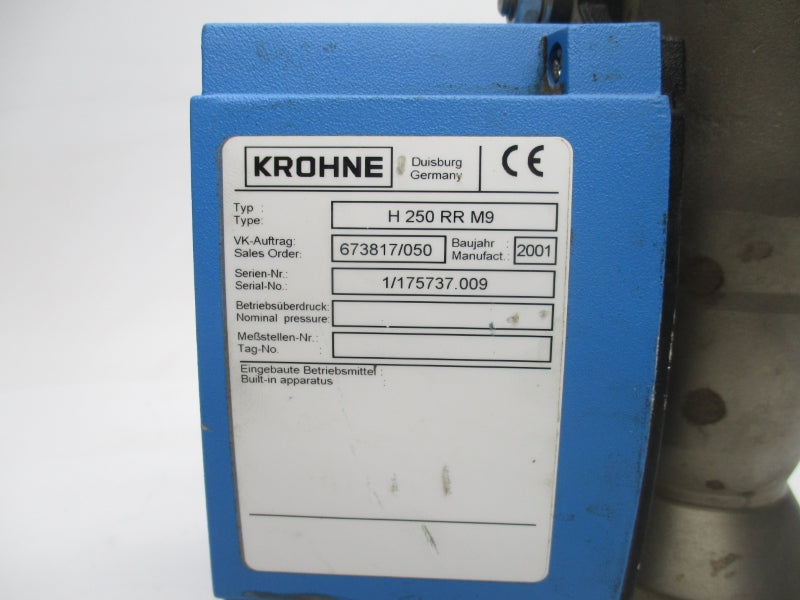 KROHNE H250RRM9 2-5/8" NSNP