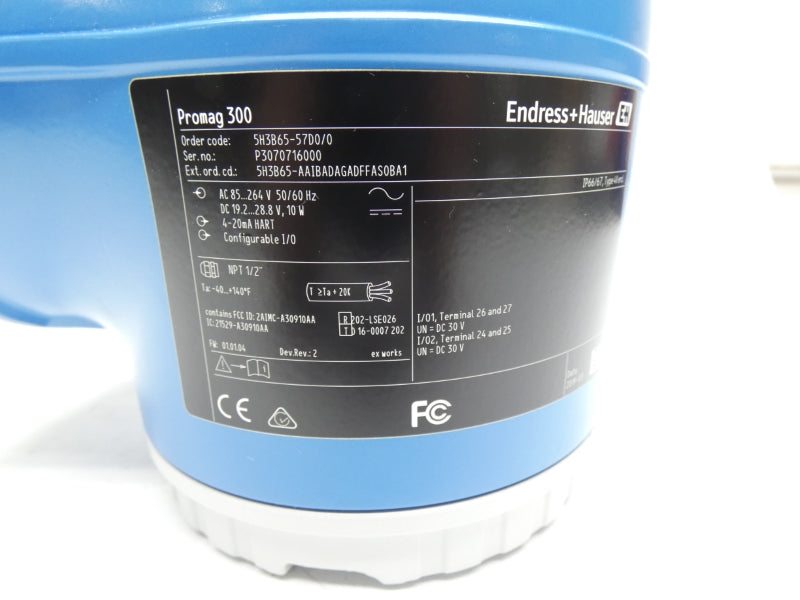 ENDRESS+HAUSER 5H3B65-57D0/0 264V 2-1/2" NSMP