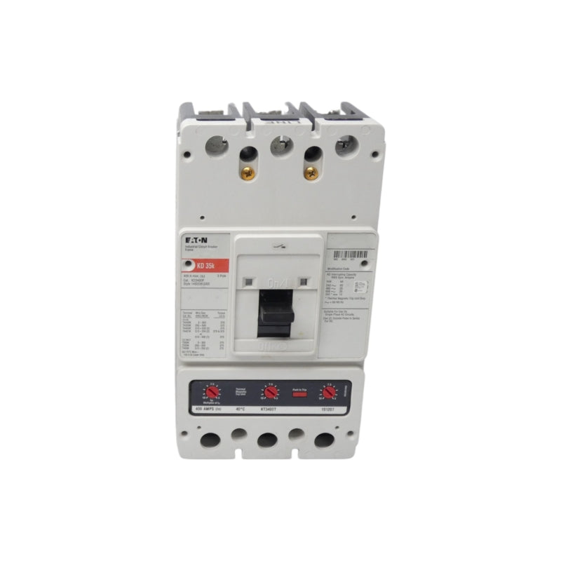 EATON KD3400 600VAC 400A NSNP