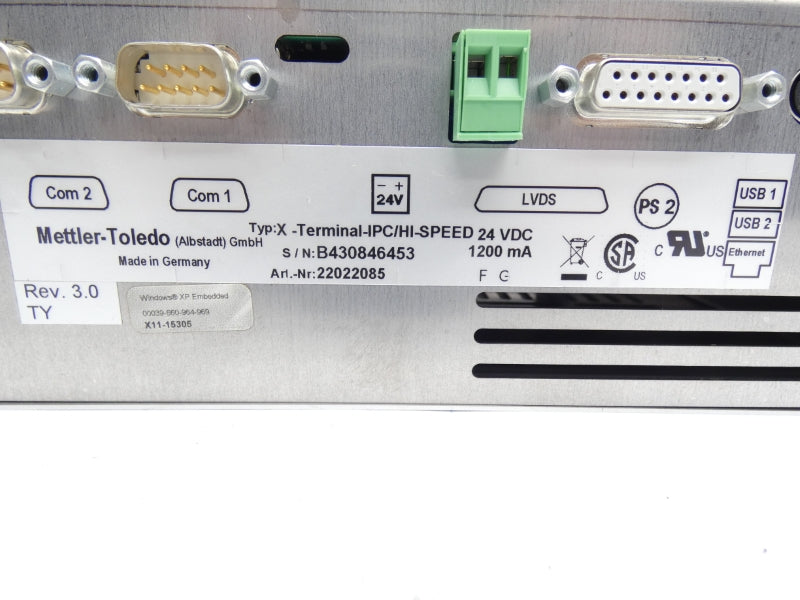 METTLER TOLEDO 22022085 24VDC NSNP