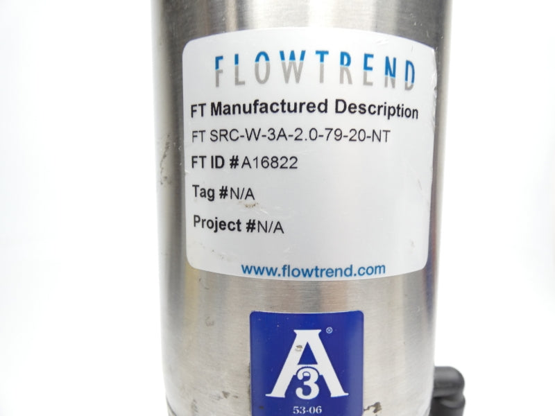 FLOWTREND FT SRC-W-3A-2.0-79-20-NT 1"-2-1/2" NSNP