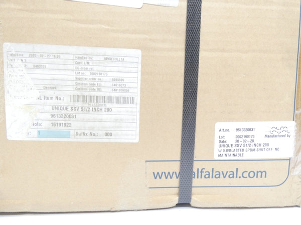 ALFA LAVAL 9613320031 NSFS