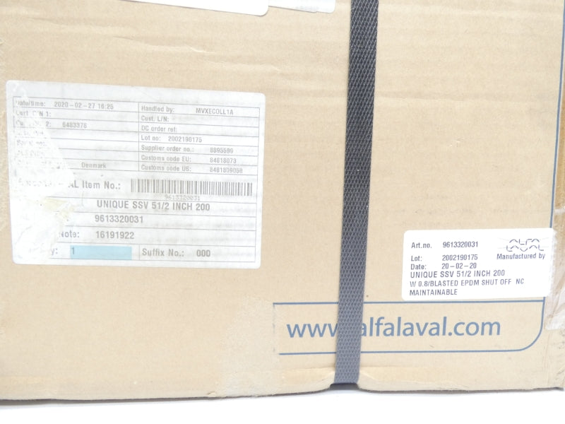 ALFA LAVAL 9613320031 NSFS