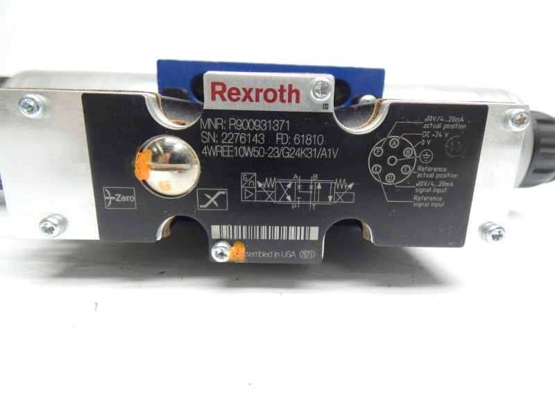 REXROTH R900931371 4WREE10W50-23/G24K31/AV1 24V NSMP