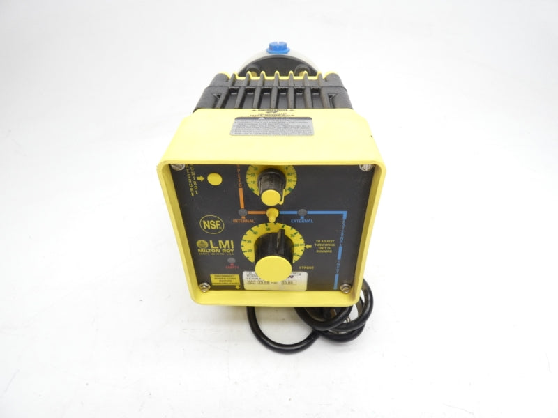 LMI MILTON ROY C781-35HV 120VAC 6.30A 30PSI NSMP
