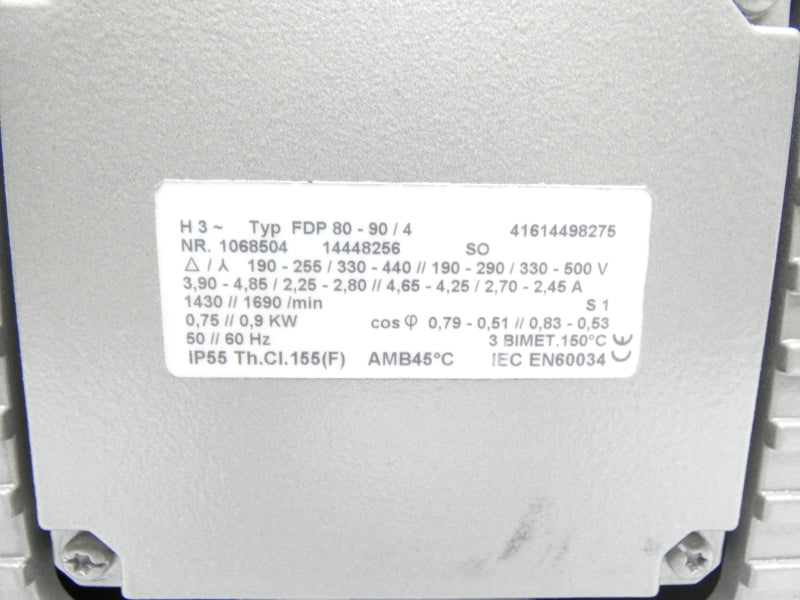 BECKER VT4.25 330-500V 4.65-4.25A UNMP