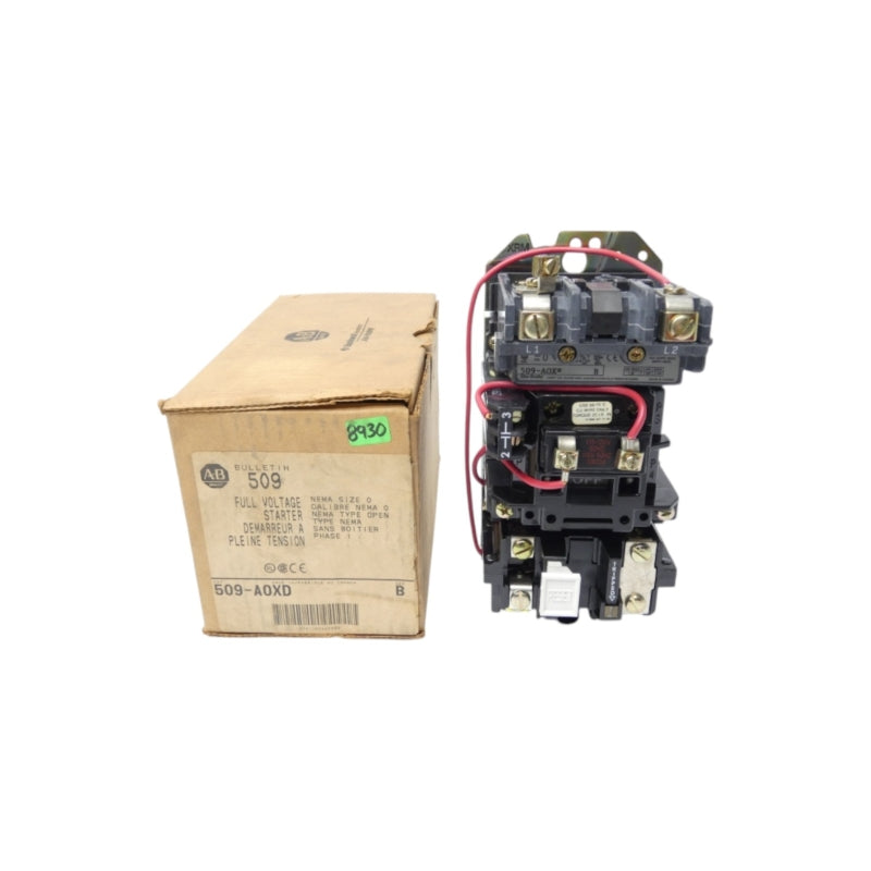 ALLEN BRADLEY 509-AOXD SER. B 110/115-120V 18A NSMP