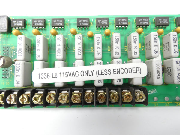 ALLEN BRADLEY 1336-L6 REV. F 115V UNMP