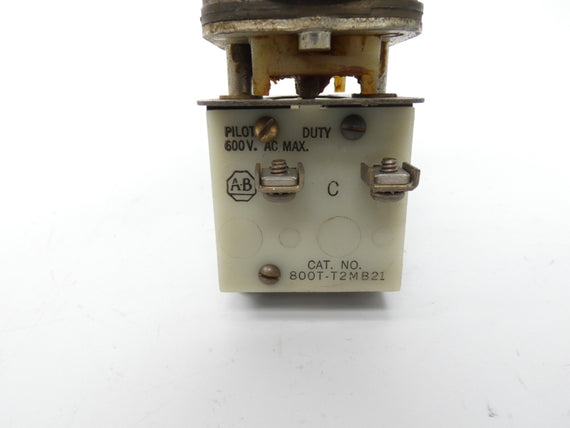 ALLEN BRADLEY 800T-T2MB21 600V UNMP