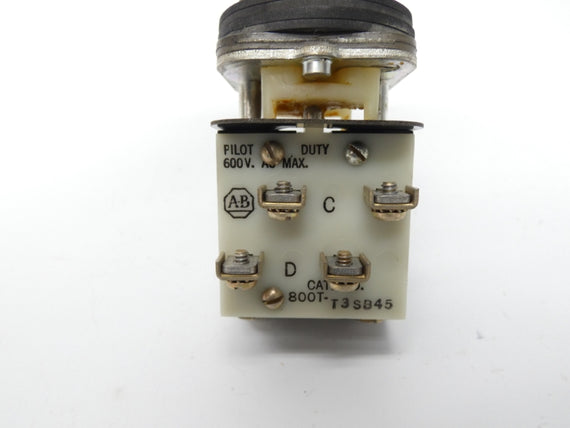 ALLEN BRADLEY 800T-T3SB45 600V UNMP
