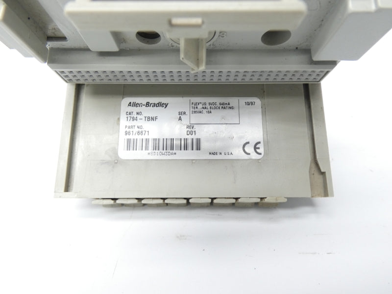 ALLEN BRADLEY 1794-TBNF SER. A REV. D01 230VAC 10A UNMP