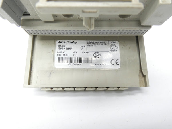 ALLEN BRADLEY 1794-TBNF SER. A REV. E01 230VAC 10A UNMP