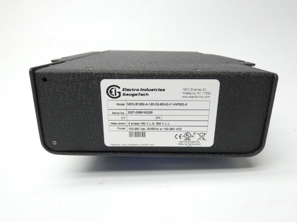 ELECTRO INDUSTRIES NEXUS1252-A-120-D2-60HZ-V1-INP200-X 100-250VAC NSMP