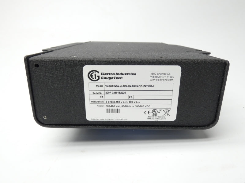 ELECTRO INDUSTRIES NEXUS1252-A-120-D2-60HZ-V1-INP200-X 100-250VAC NSMP