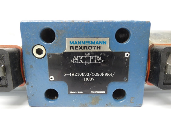 REXROTH RR00009279 5-4WE10E33/CG96N9K4/H08V 96VDC UNMP
