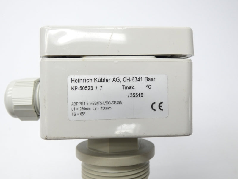 HEINRICH KUBLER CH-6341 KP-50523/7 (AS PICTURED) UNMP