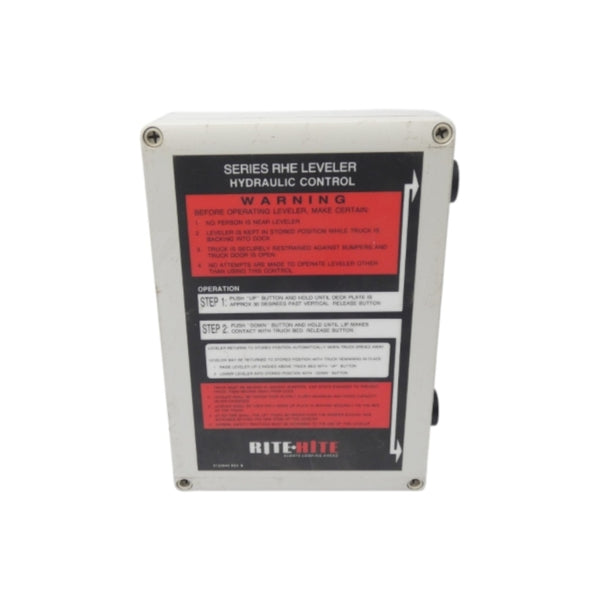 RITE HITE 0123040 REV. B UNMP
