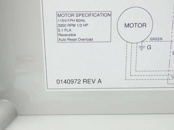 RITE HITE 0123040 REV. B UNMP