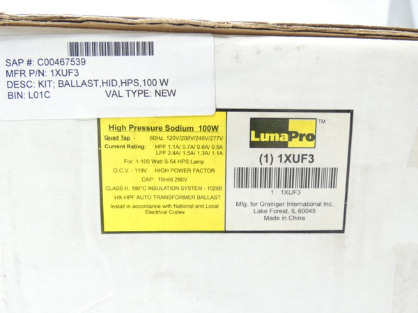 LUMAPRO 1XUF3 120/277V 2.4/1.1A NSFS