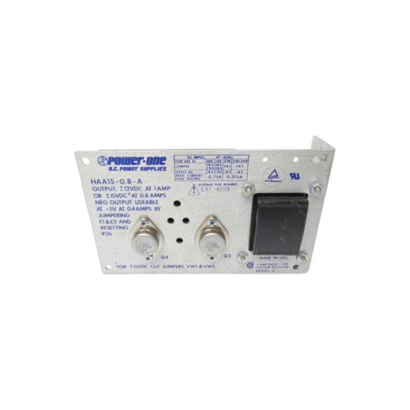 POWER ONE HA15-0.8-A 100/240V 0.8A UNMP