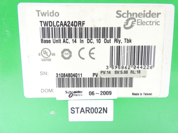 SCHNEIDER ELECTRIC TWDLCAA24DRF 100-240VAC 2A NSMP