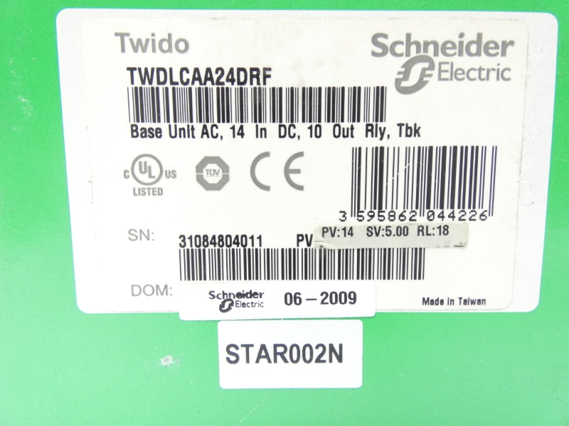 SCHNEIDER ELECTRIC TWDLCAA24DRF 100-240VAC 2A NSMP
