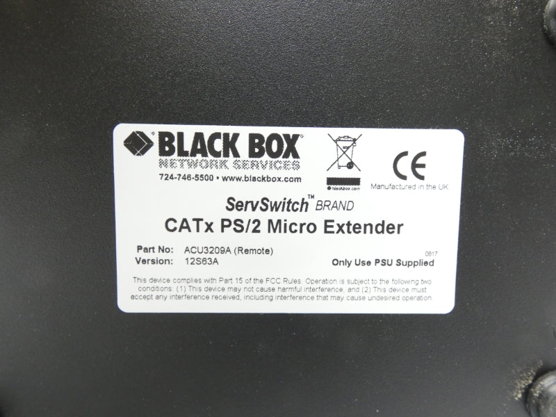 BLACK BOX ACU3209A CATXPS/2 NSMP