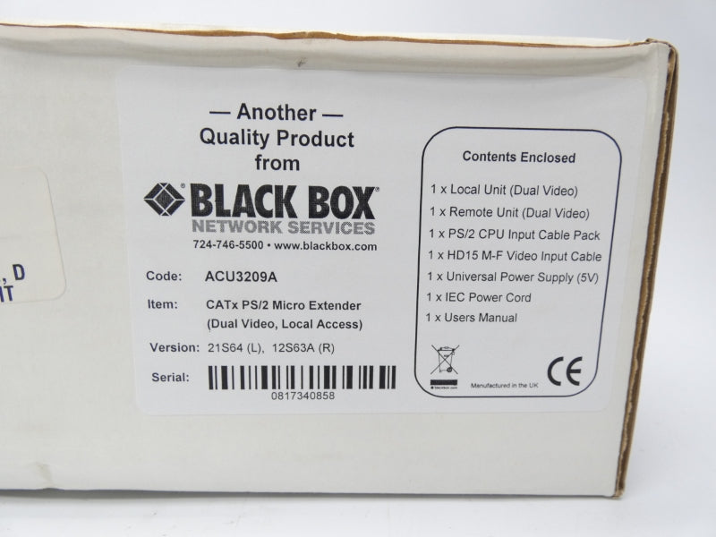 BLACK BOX ACU3209A CATXPS/2 NSMP