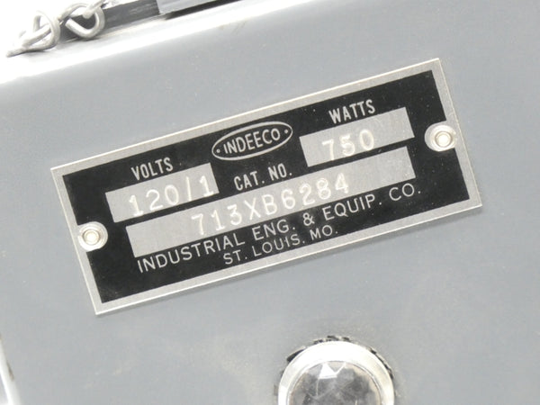 INDEECO 713XB6284 120/1V NSNP