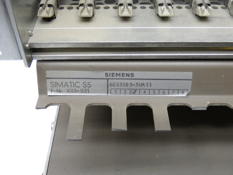 SIEMENS 6ES5185-3UA11 (AS PICTURED) UNMP