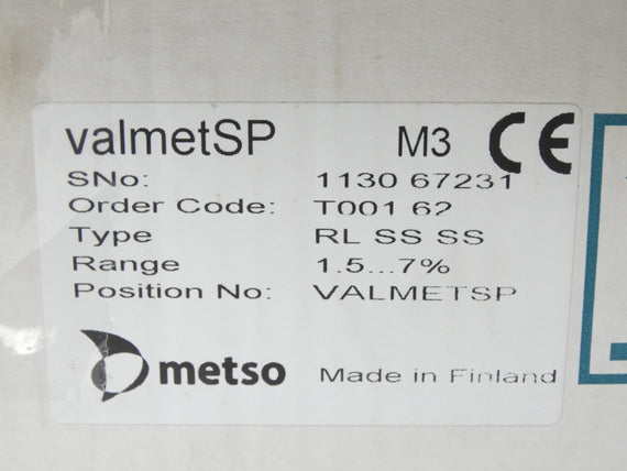 METSO T00162 A4730024 RLSSSS 24VDC NSMP