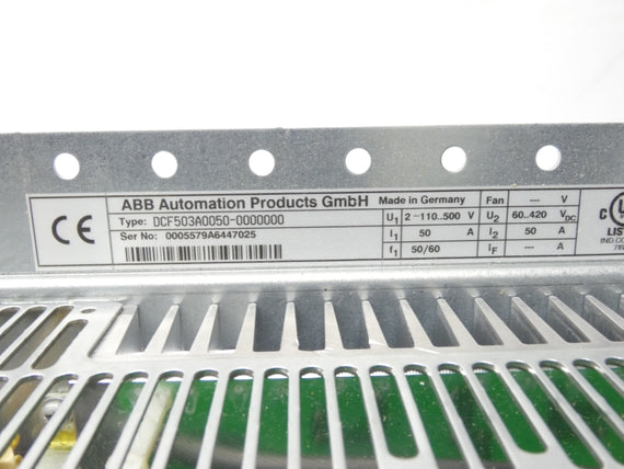 ABB DCF503A0050-0000000 100-500V 50A NSMP