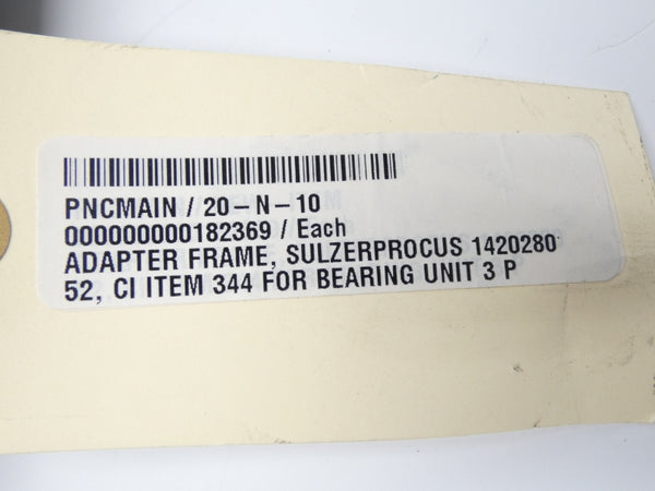 ADAPTER FRAME A48C 0152 420280 6-1/4" 15" UNMP