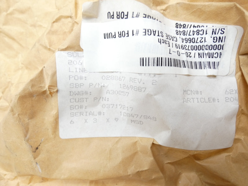 SULZER 1269887 NSNP