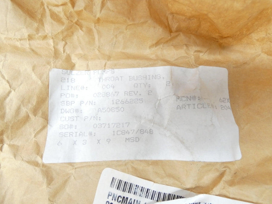 SULZER 1266225 NSNP