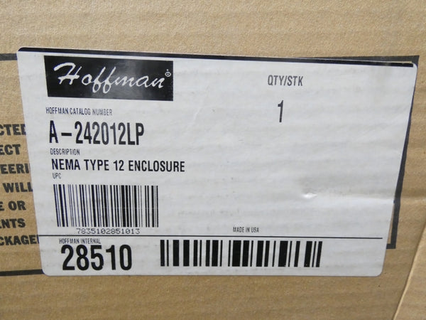 HOFFMAN A-242012LP (AS PICTURED) NSMP