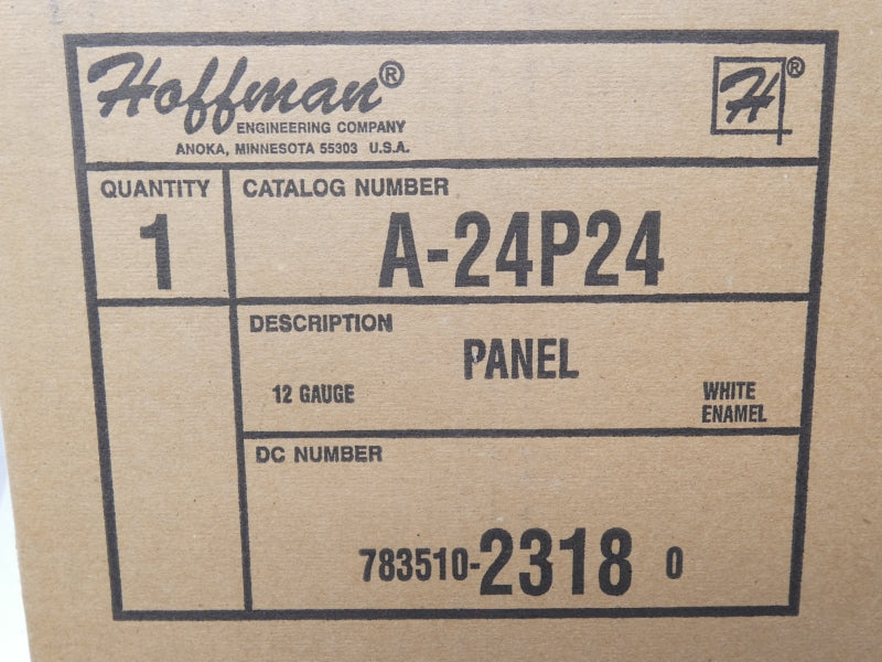 HOFFMAN A-24P24 NSFS