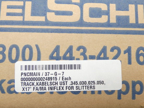 KABEL SCHLEPP 0345#52404 030.025.050 17' 6" NSMP