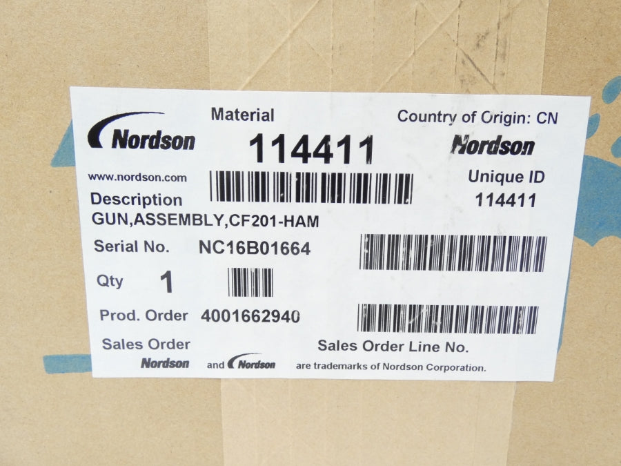 NORDSON CF201-T-HAM 114411 240V NSMP