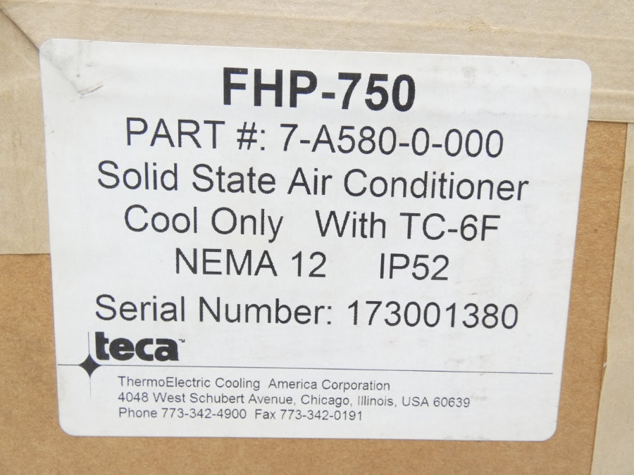 TECA FHP-750 7-A580-0-000 120VAC 4.0A NSMP