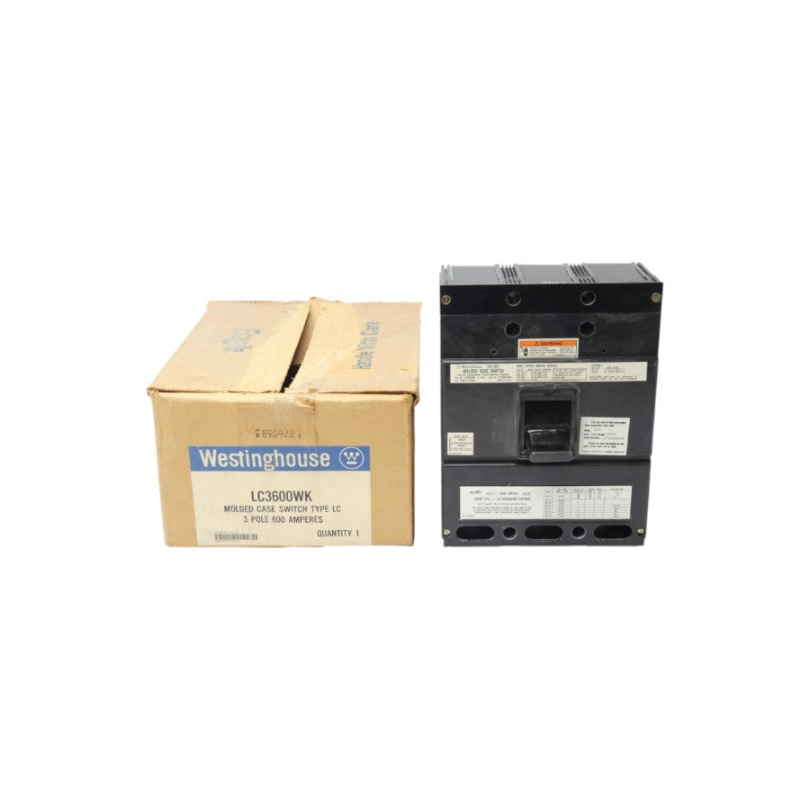 WESTINGHOUSE LC3600WK 600VAC 600A NSMP