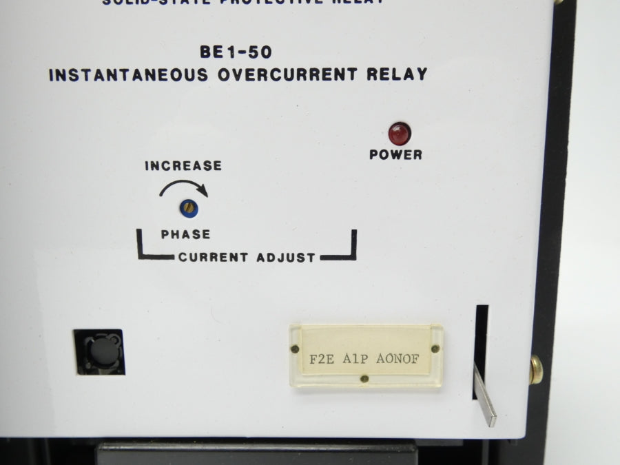 BASLER ELECTRIC BE1-50F2EA1PA0N0F NSMP