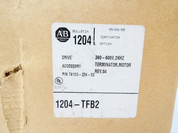 ALLEN BRADLEY 1204-TFB2 380-600VAC DATE: 1999 (BR/WH) NSFS